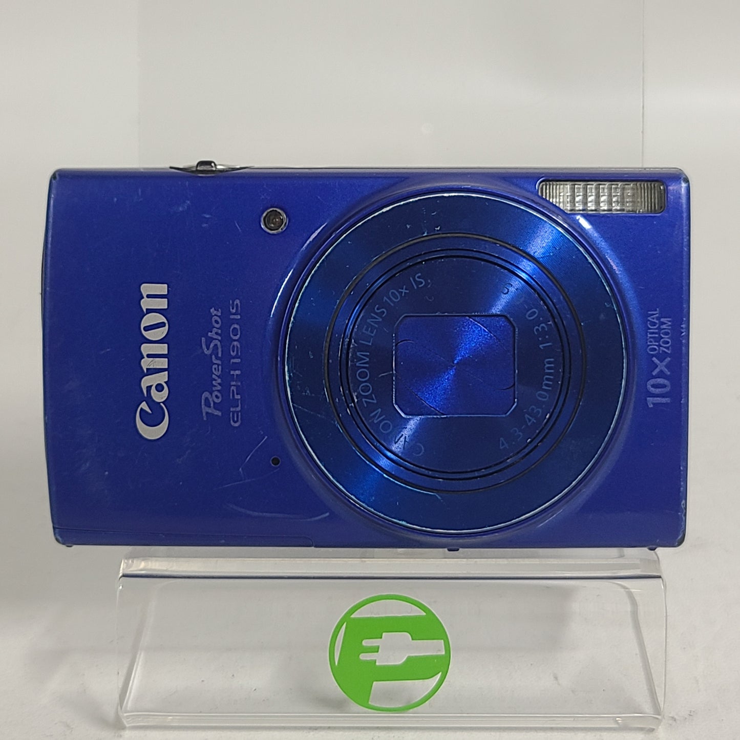 Canon PowerShot ELPH 190 IS 20MP Blue Digital Camera 10x Optical Zoom/flash not working