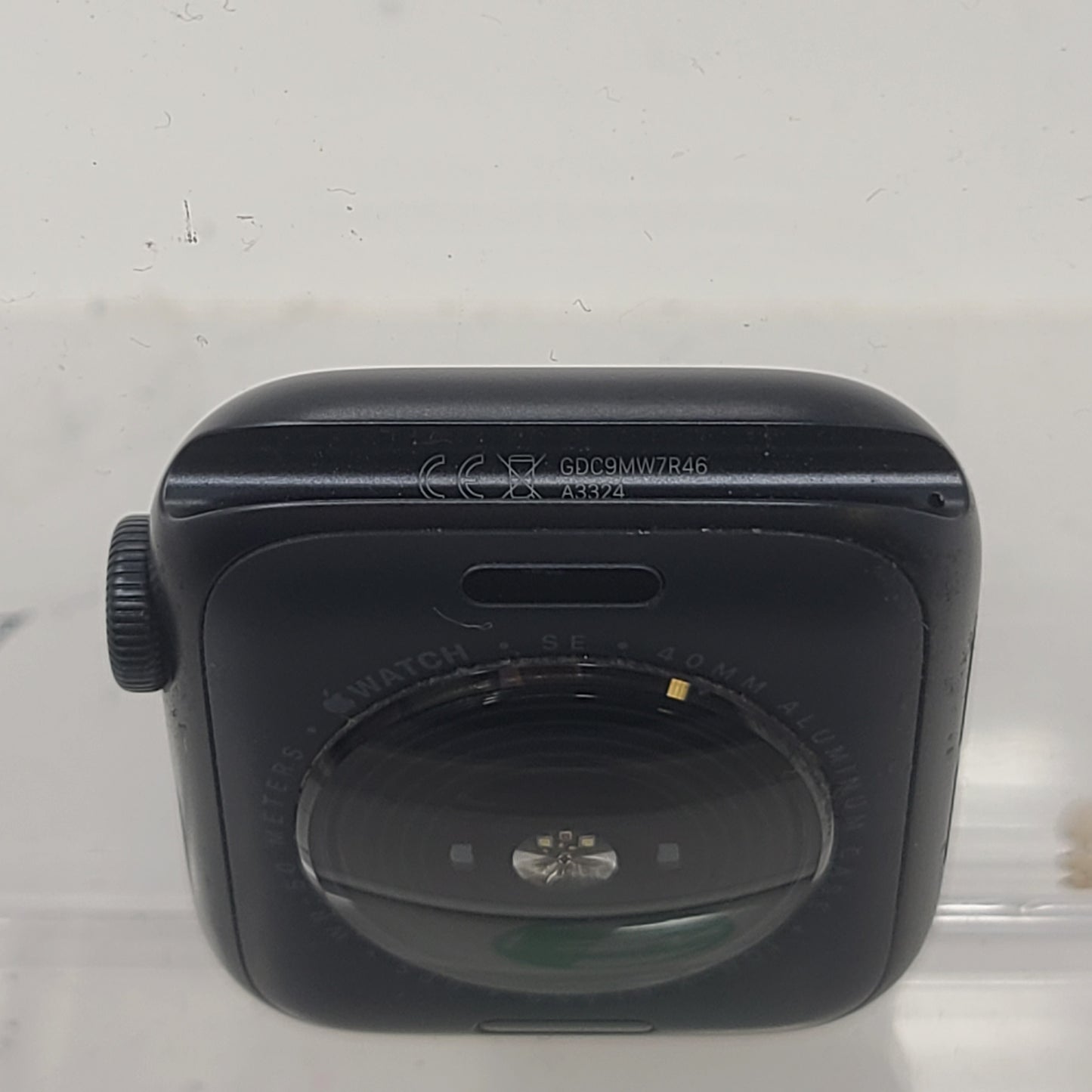 GPS Only Apple Watch SE 3 40MM Midnight Aluminum Black Transparent Rugged Bumper MEH94LW/A