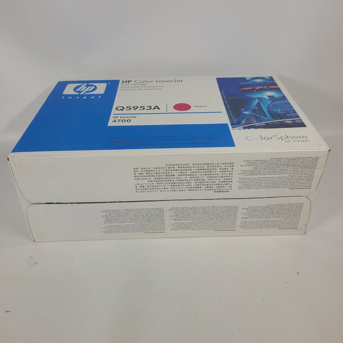 New HP LaserJet 643A Magenta Original Toner Cartridge Q5953A