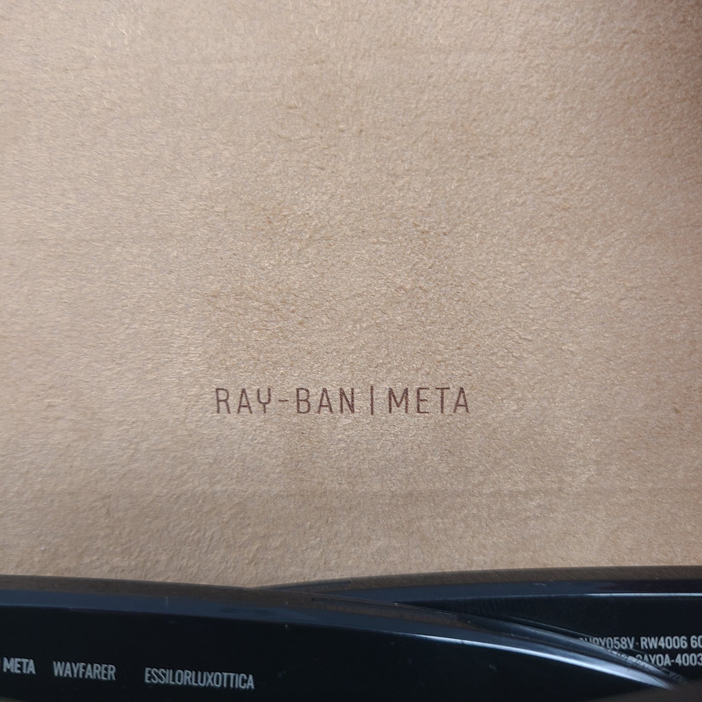 Ray-Ban Wayfarer Shiny Black Non-Polarized RW4006 AI Smart Glasses