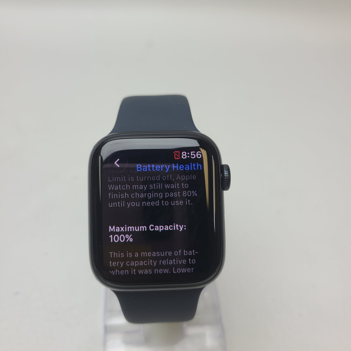 Unlocked Apple Watch SE 3 44MM Midnight Aluminum Black Sport Band MEPJ4LW/A
