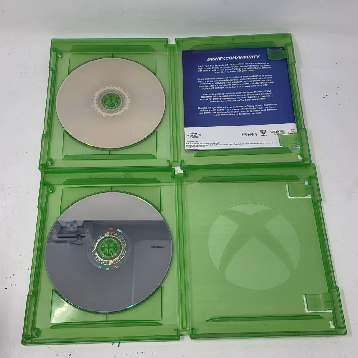 Lot of 2 Microsoft Xbox One Games - Disney Infinity 2.0 and 3.0
