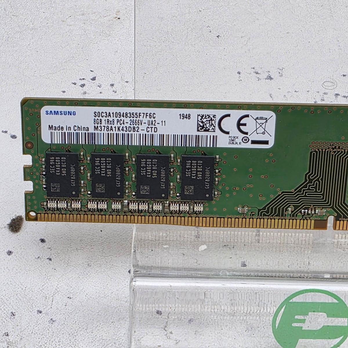 Samsung 8GB (1x8GB) RAM DDR4 2666MHz M378A1K43DB2
