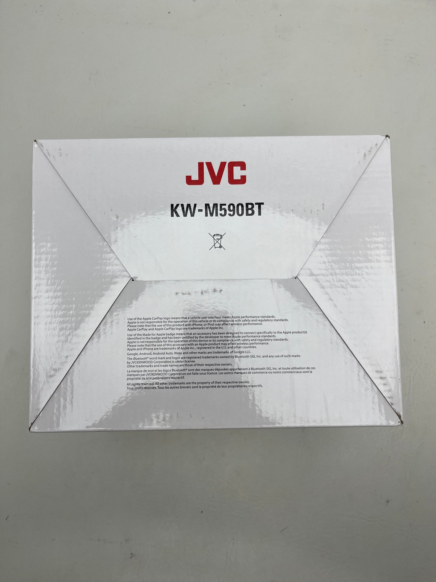 New JVC KW-M590BT Digital Multimedia Receiver 17900887