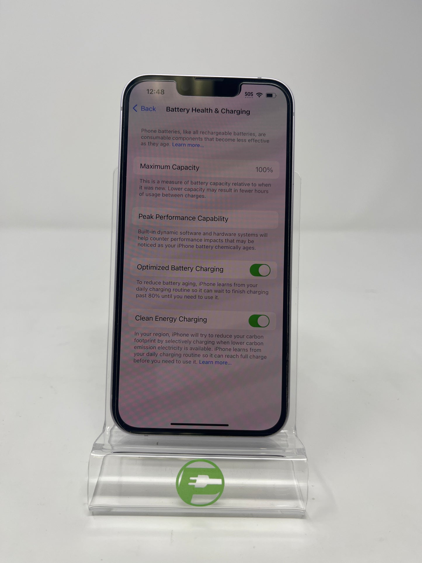 T-Mobile Apple iPhone 14 128GB PURPLE MPUX3LL/A