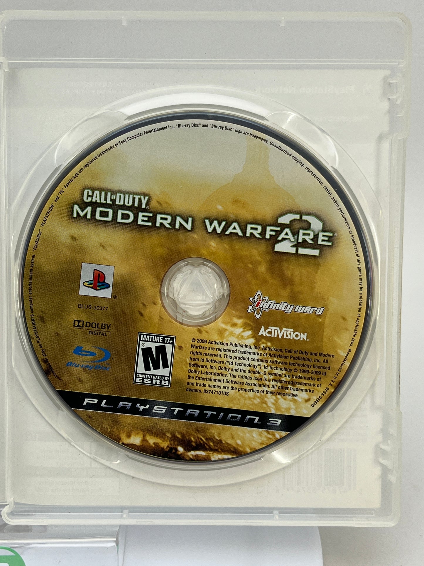 Call of Duty Modern Warfare 2 (Sony PlayStation 3 PS3, 2009)
