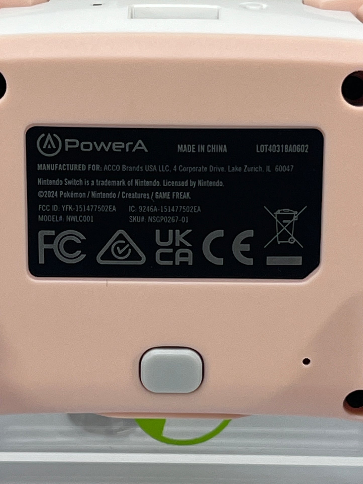Nano Enhanced Wireless Controller for Nintendo Switch Pikachu Garden
