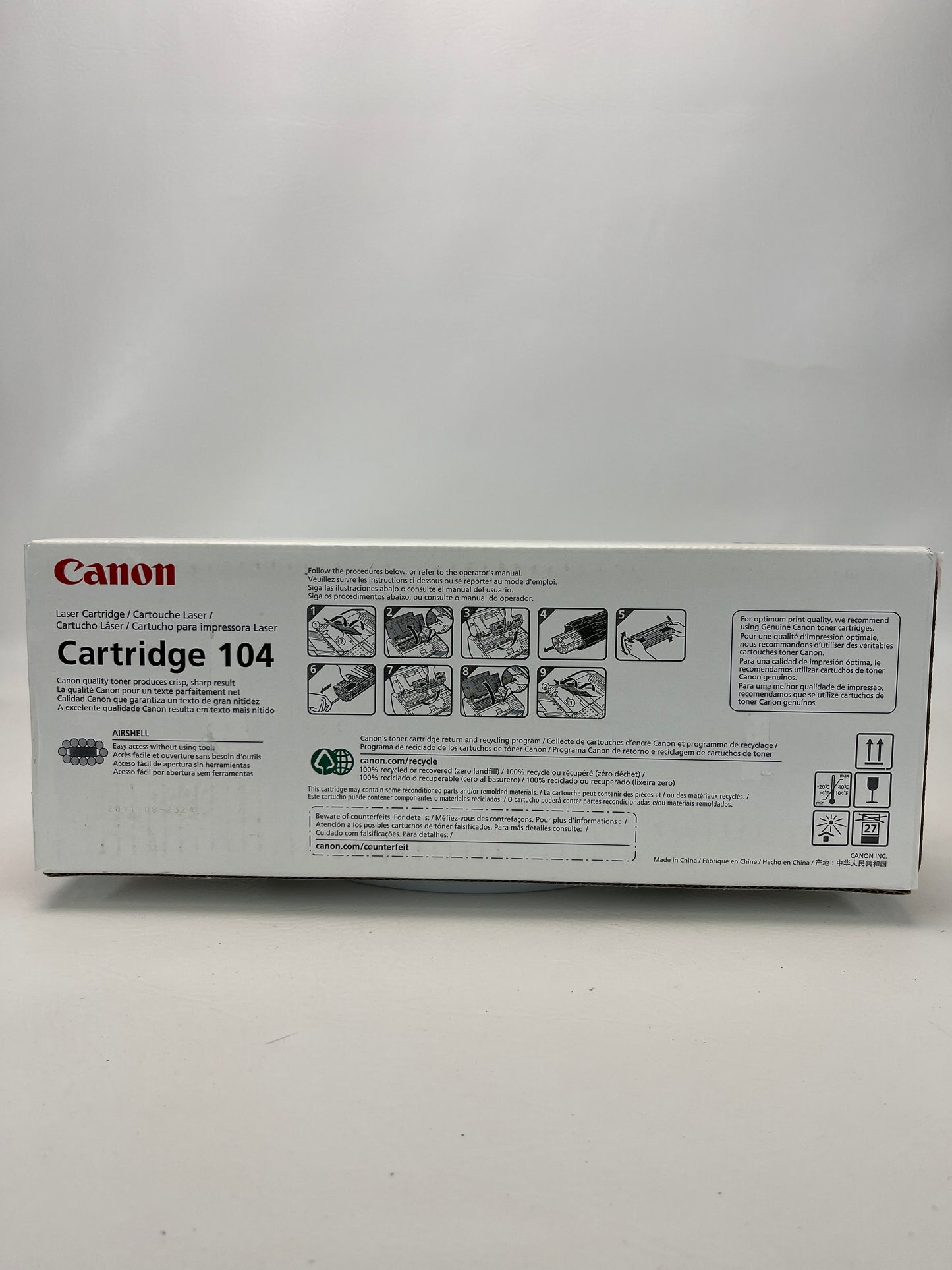 Canon Cartridge 104 Printer Cartridge 0263B001