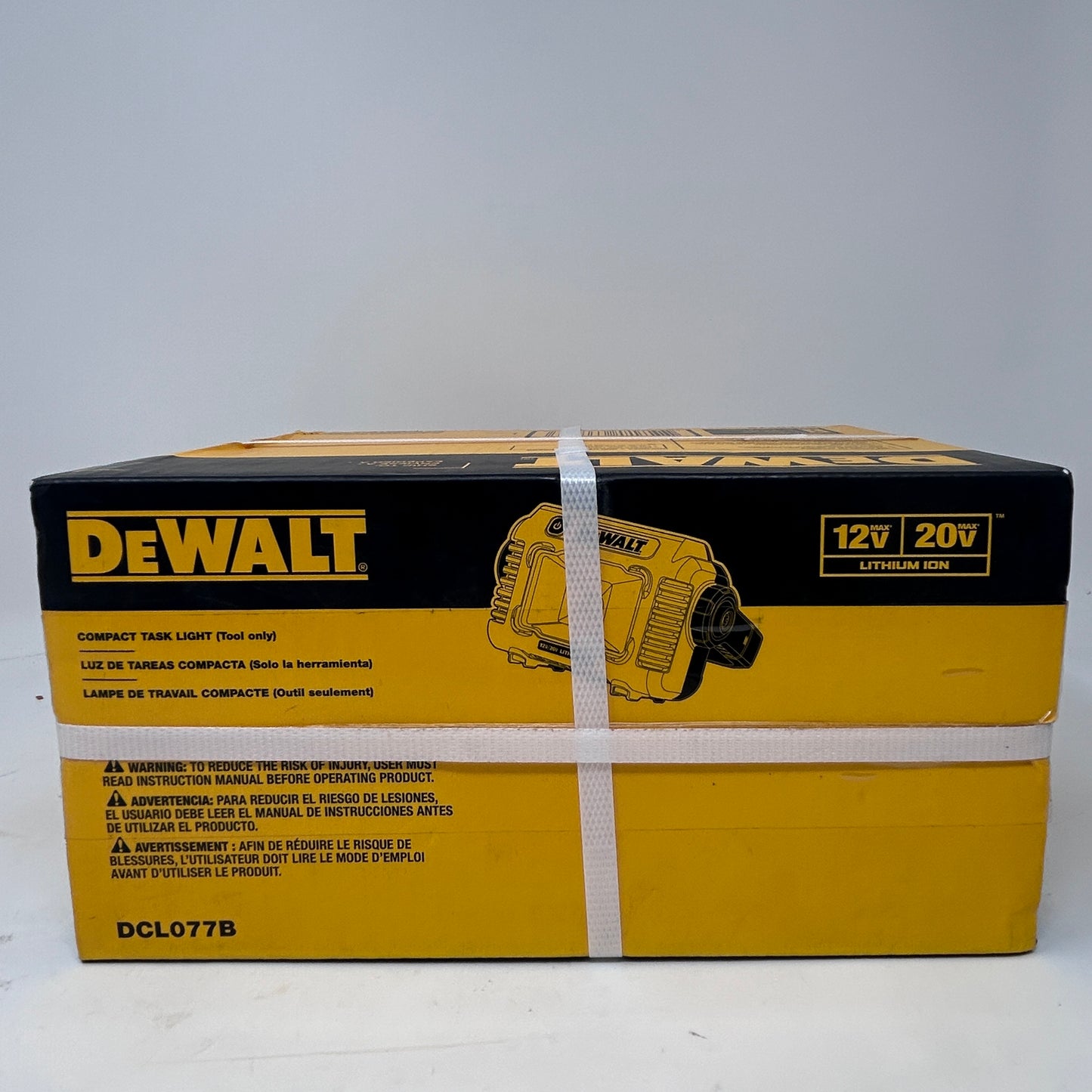 New Dewalt 12v - 20v Max Compact LED Task Light DCL077B