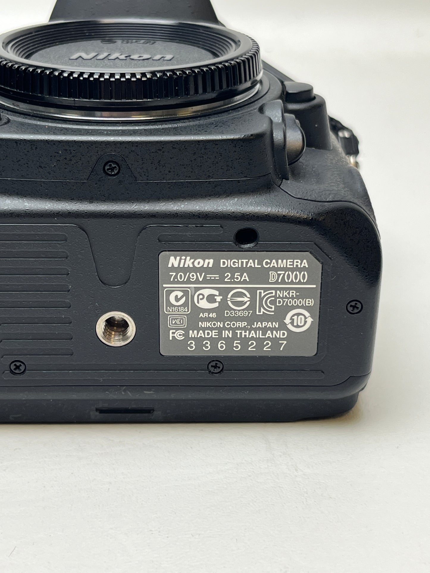 Nikon D7000 16.2MP Digital DSLR Camera Black