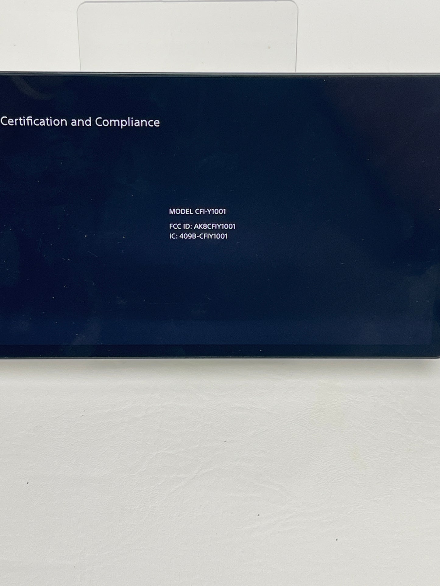 Sony Playstation 5 PS5 PlayStation Portal White CFI-Y1001