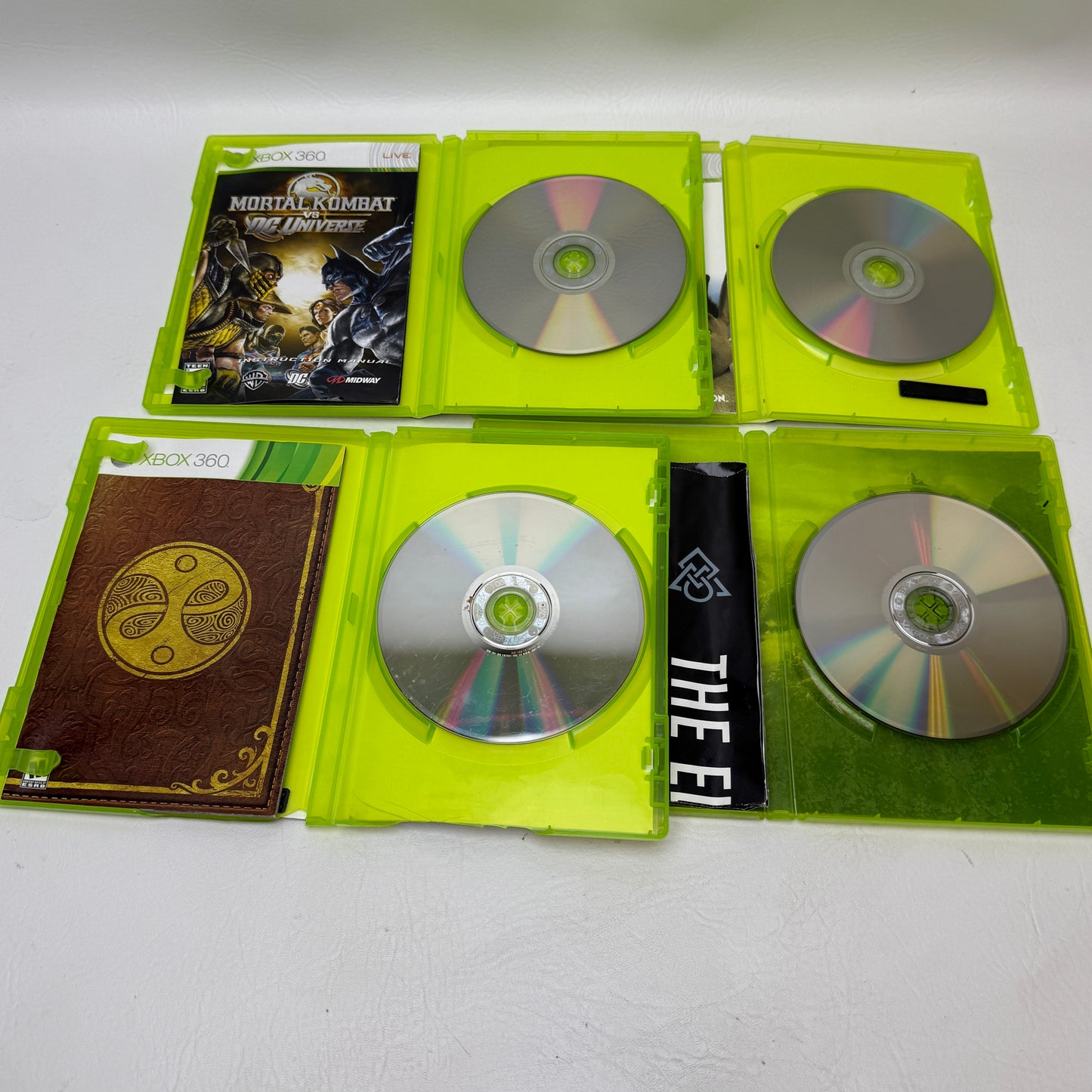 Lot of 4 Games Microsoft Xbox 360