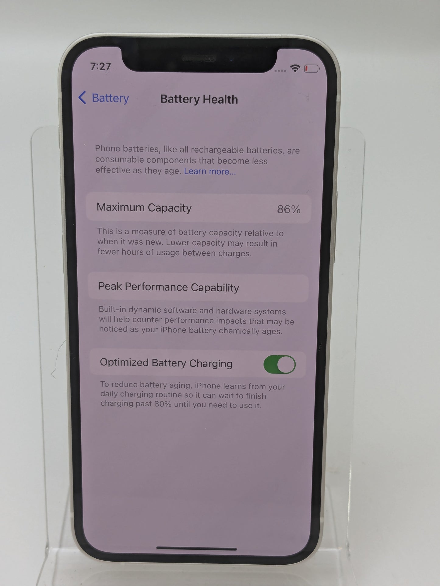 Factory Unlocked Apple iPhone 12 Mini 64GB White MG613LL/A
