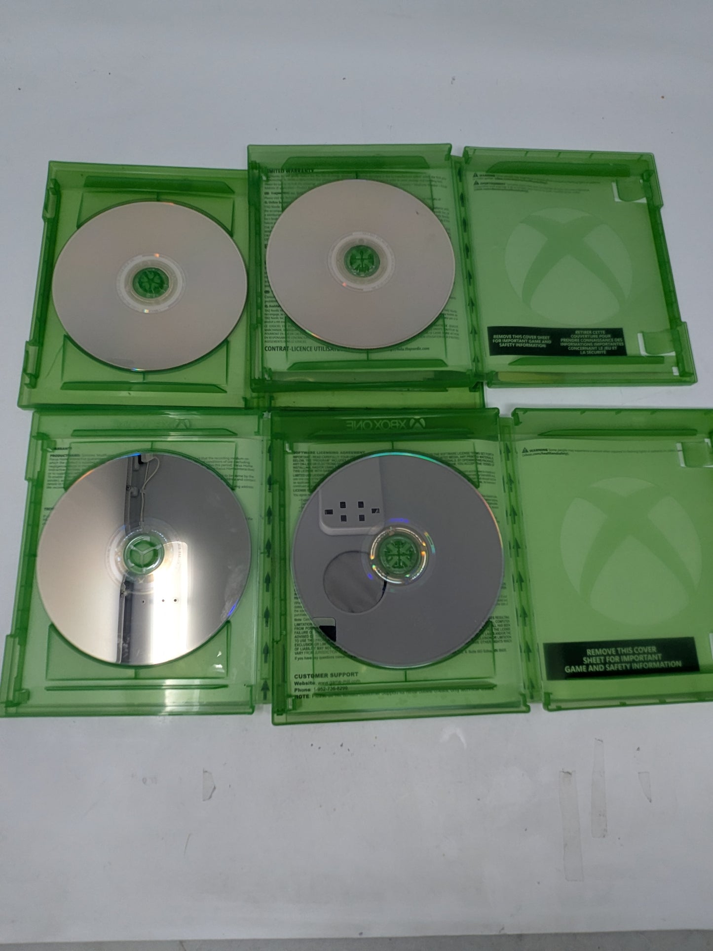 Lot of 4 Microsoft Xbox One Games MudRunner Need for Speed Payback Wreckfest