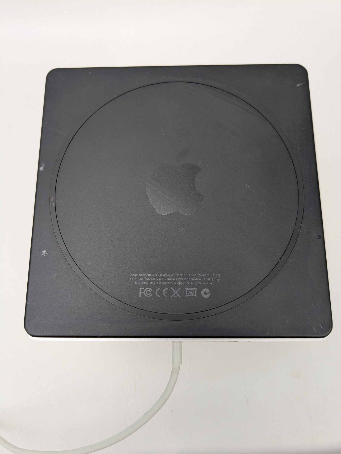 Apple A1379 External Optical Disc Drive Silver USB SuperDrive 5W