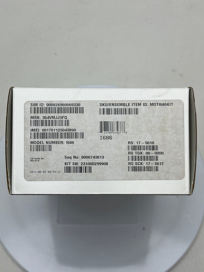 New Sprint Motorola Brute i686
