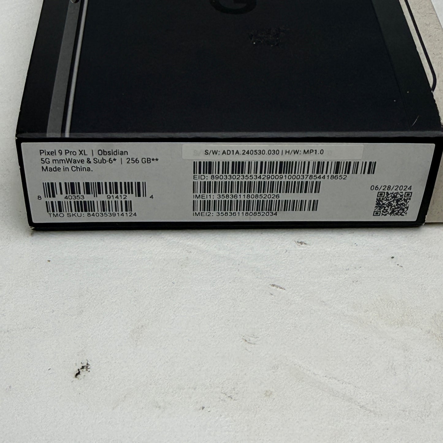 T-Mobile Google Pixel 9 Pro XL 5G 256GB Obsidian