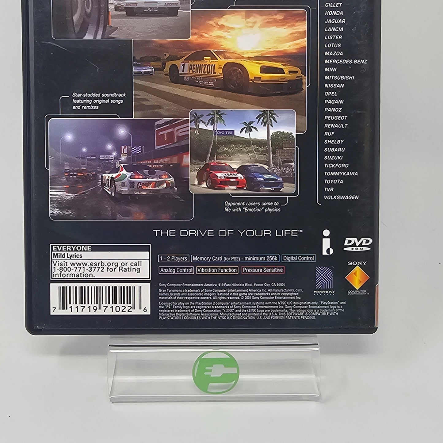 Gran Turismo 4 (Sony PlayStation 2 PS2, 2005) & Gran Turismo 3 (Sony PlayStation 2 PS2, 2001)