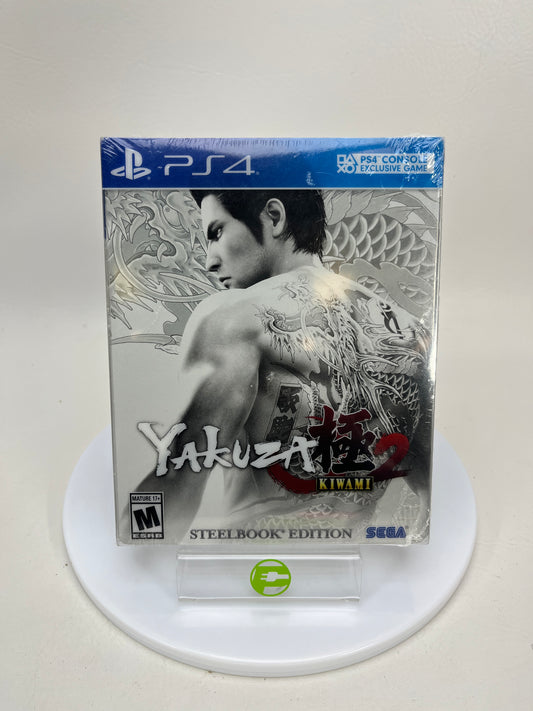 New Yakuza Kiwami 2 [Steelbook Edition] (Sony PlayStation 4 PS4, 2018)