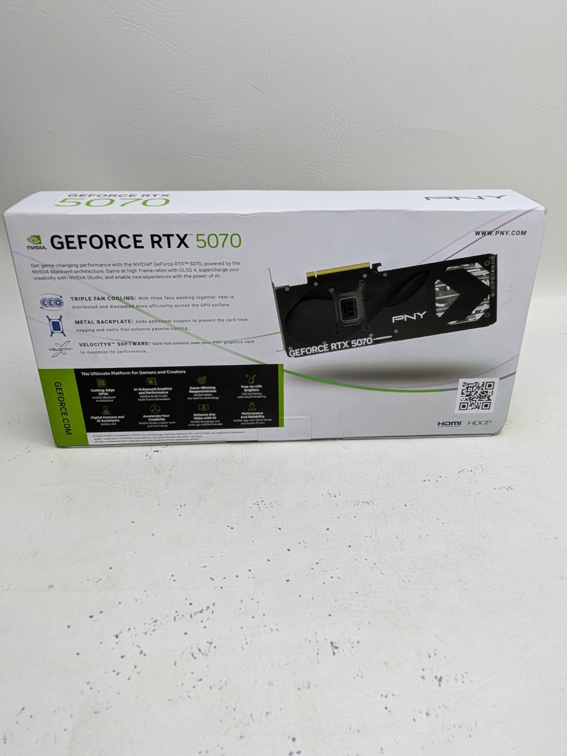 New PNY GeForce RTX 5070 OC 12GB GDDR7 Graphics Card – PayMore Clinton