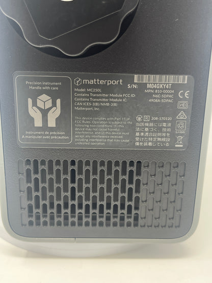 Matterport Pro2 Lite MC250L 3D Camera for Virtual Tours 360° Reality Capture