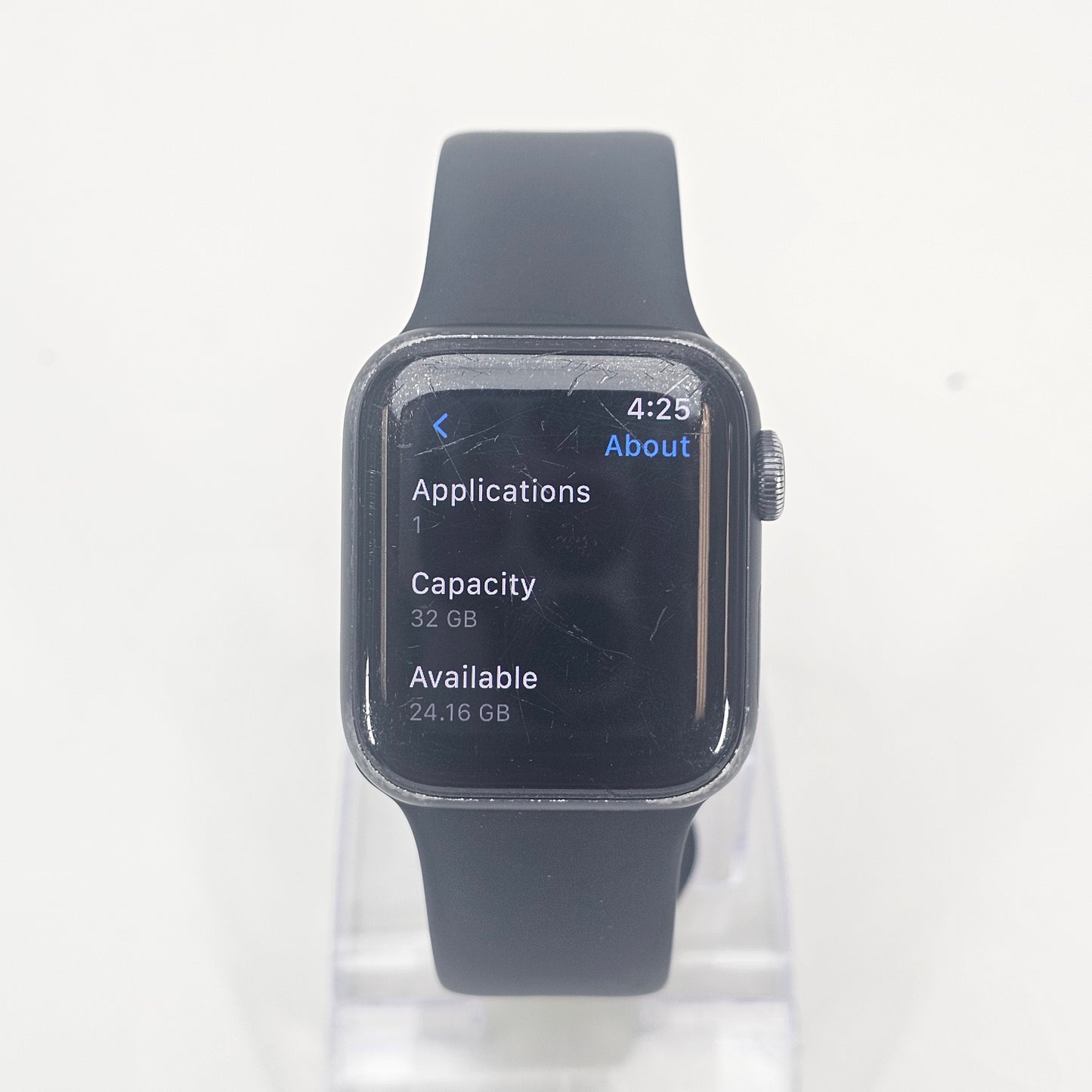 GPS Only Apple Watch Series 6 40MM Midnight Aluminum Sport Band 