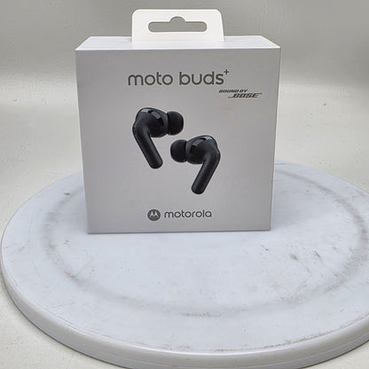 New Motorola Moto buds+ Wireless In-Ear Bluetooth Earbuds Forest Gray XT2441-1
