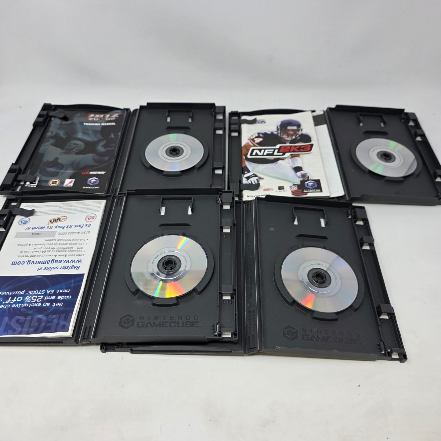 Lot of 4 Games Nintendo GameCube Games