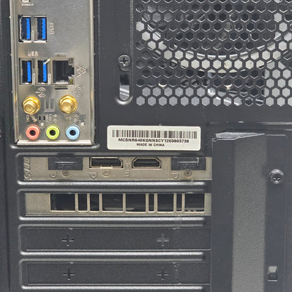 Cyberpower Pc C-Series i5-10400F 2.90GHz 8GB RAM 512GB SSD Nvidia GeForce GTX