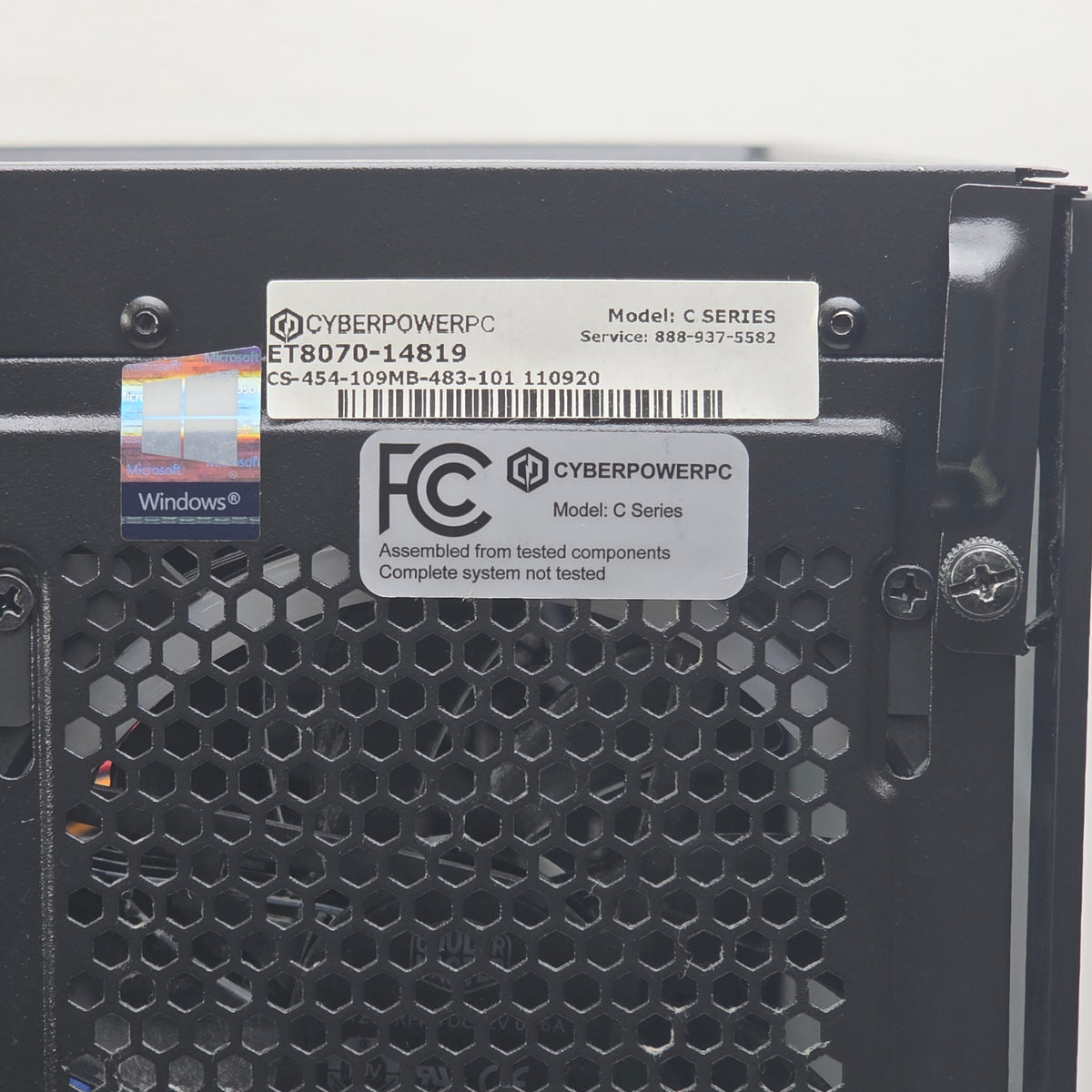 Cyberpower Pc C-Series i5-10400F 2.90GHz 8GB RAM 512GB SSD Nvidia GeForce GTX