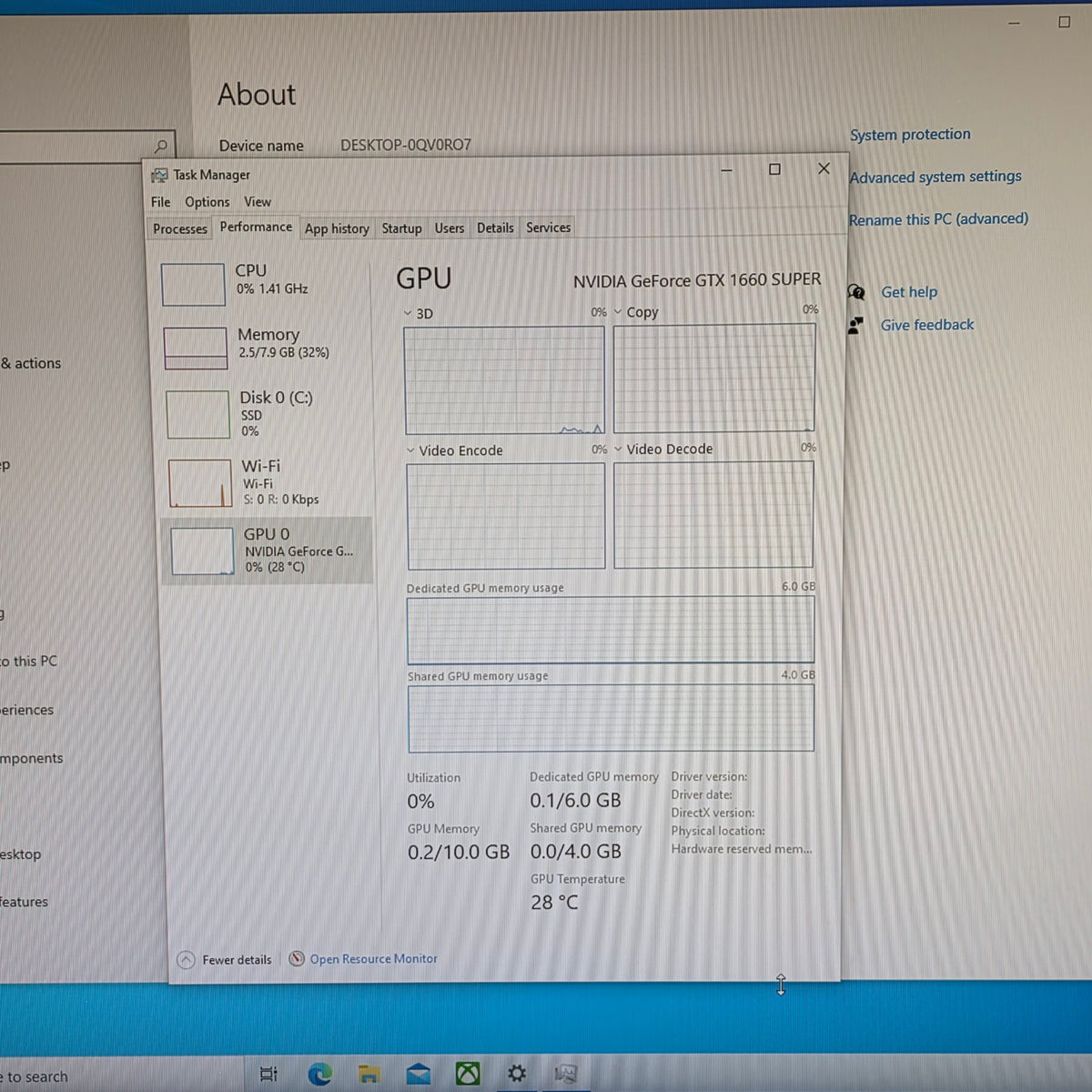Cyberpower Pc C-Series i5-10400F 2.90GHz 8GB RAM 512GB SSD Nvidia GeForce GTX