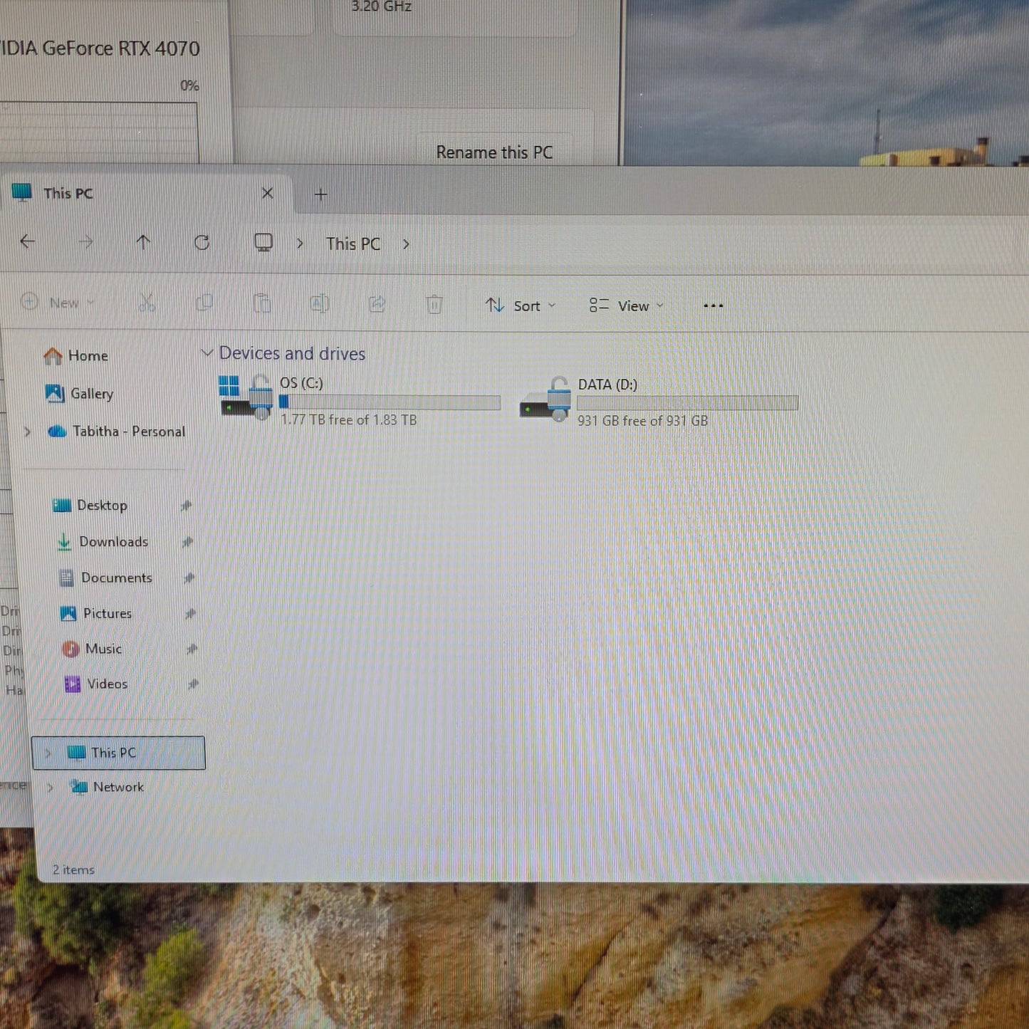 Alienware Aurora i9-149000KF 3.20GHz 32GB RAM 1TB HDD Nvidia GeForce RTX 4070