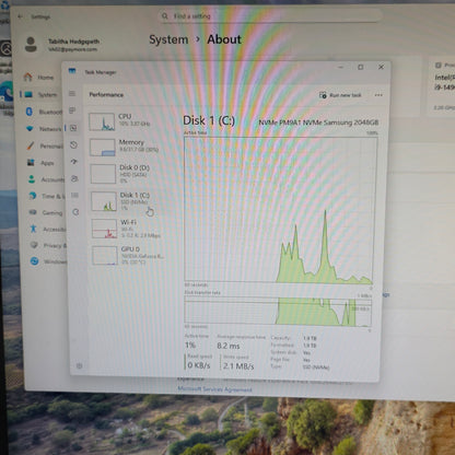 Alienware Aurora i9-149000KF 3.20GHz 32GB RAM 1TB HDD Nvidia GeForce RTX 4070