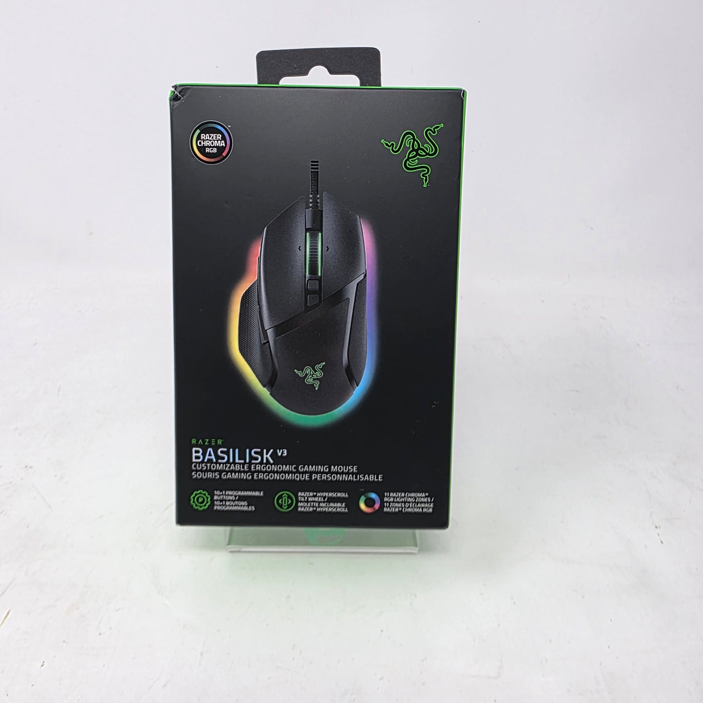 New RAZER Basilisk V3 Gaming Mouse RZ01-04000100-R3U1