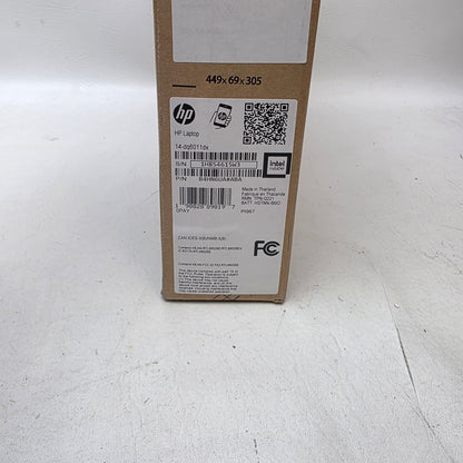 HP Laptop 14-DQ6011DX 14" N150 800Mhz 4GB RAM 128GB SSD