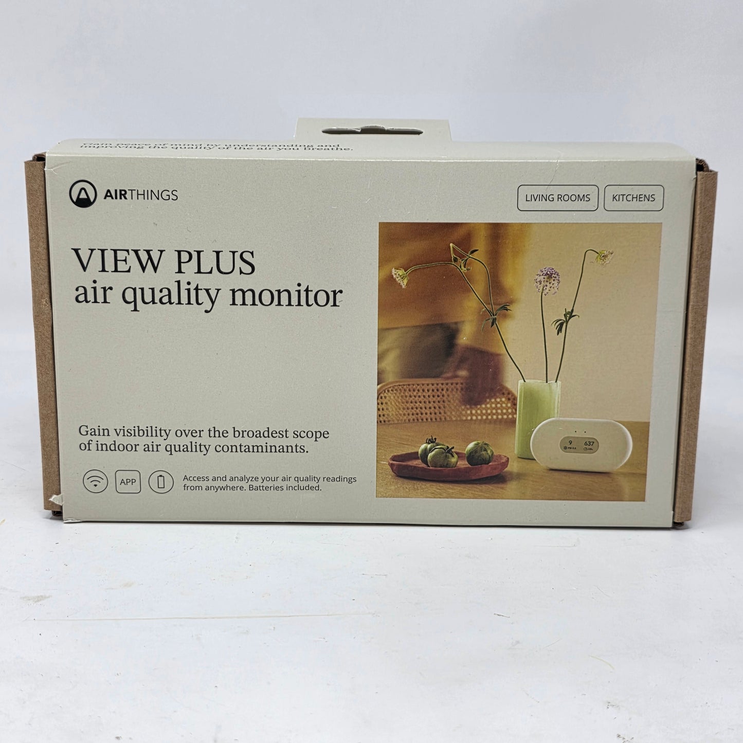 New Airthings View Plus Radon & Indoor Air Quality Monitor 2960