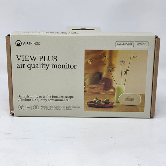 New Airthings View Plus Radon & Indoor Air Quality Monitor 2960