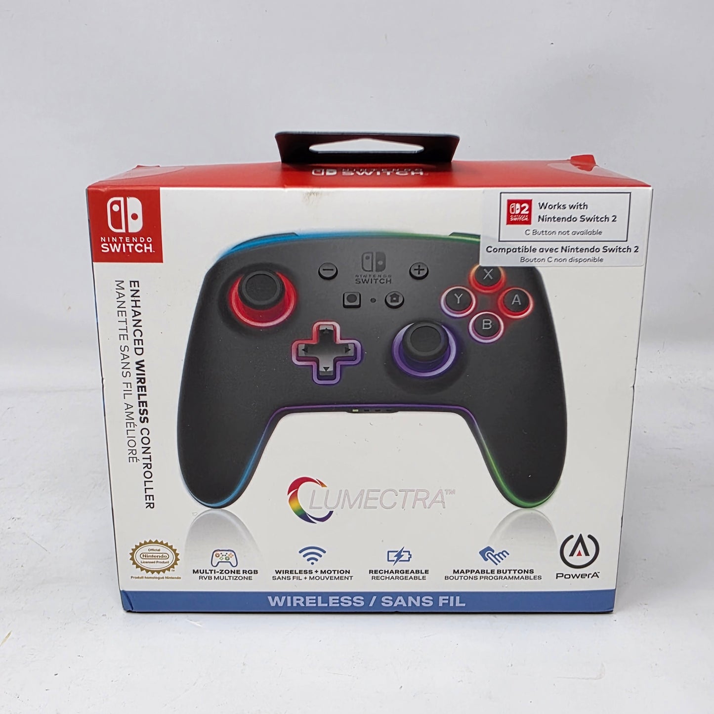 New PowerA Enhanced Wireless Controller Black NSGPWLL