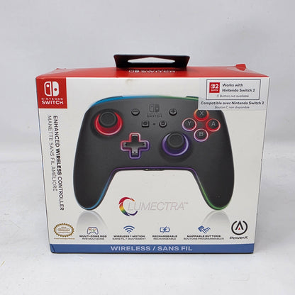 New PowerA Enhanced Wireless Controller Black NSGPWLL