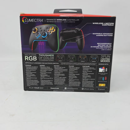 New PowerA Enhanced Wireless Controller Black NSGPWLL