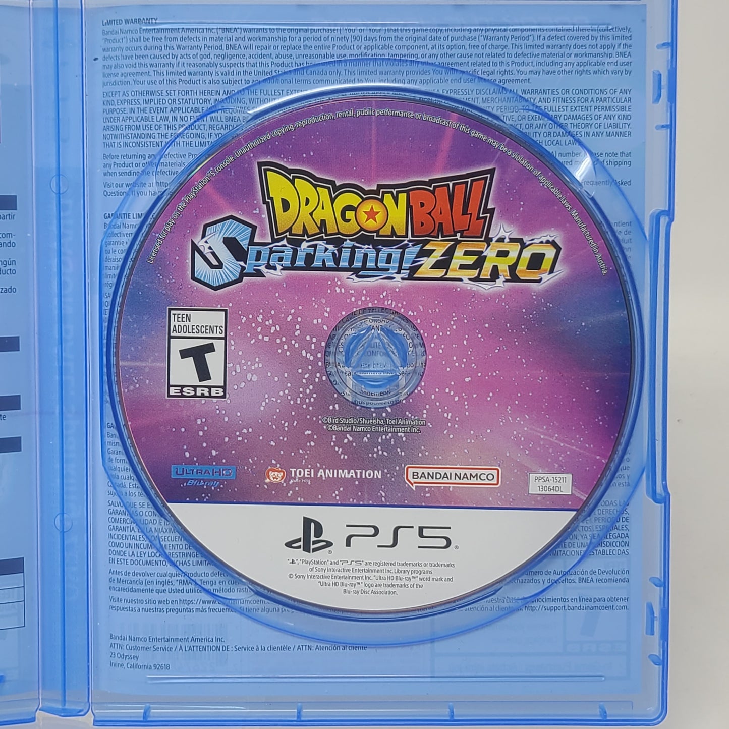 Dragon Ball: Sparking Zero (Sony PlayStation 5 PS5, 2024)