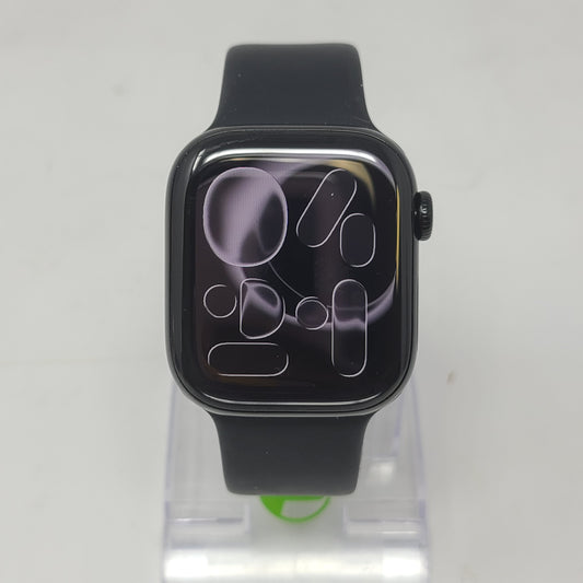 GPS Only Apple Watch Series 11 42MM Jet Black Aluminum Black Sport Band MEQT4LW/A