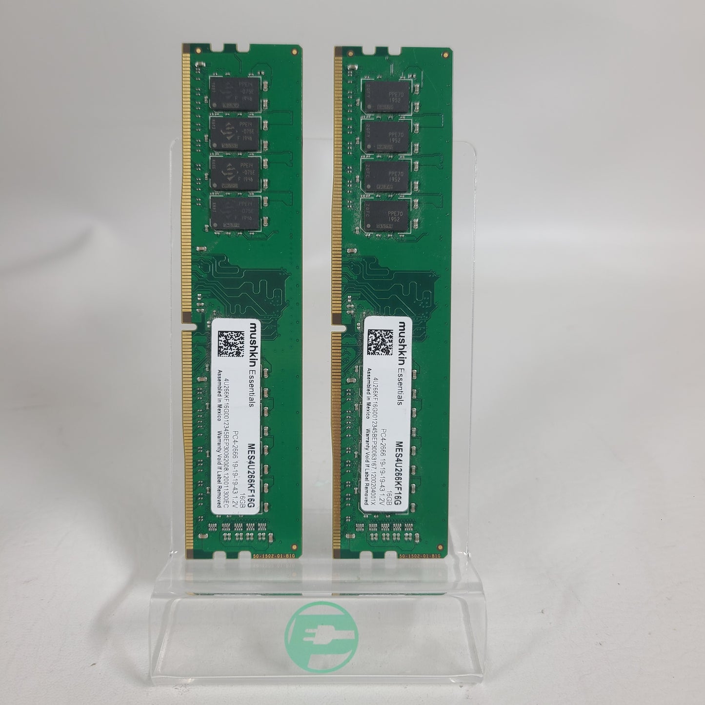 mushkin PC4-2666-19 32GB (2x16GB) RAM DDR4 2666MHz MES4U266KF16G