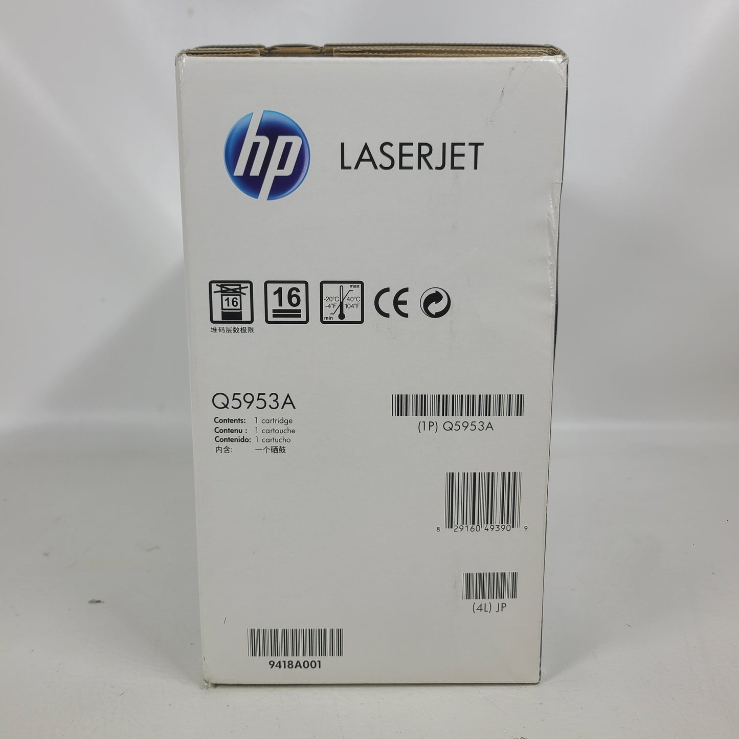New HP Laserjet 643A Toner Cartridge Magenta Q5953A