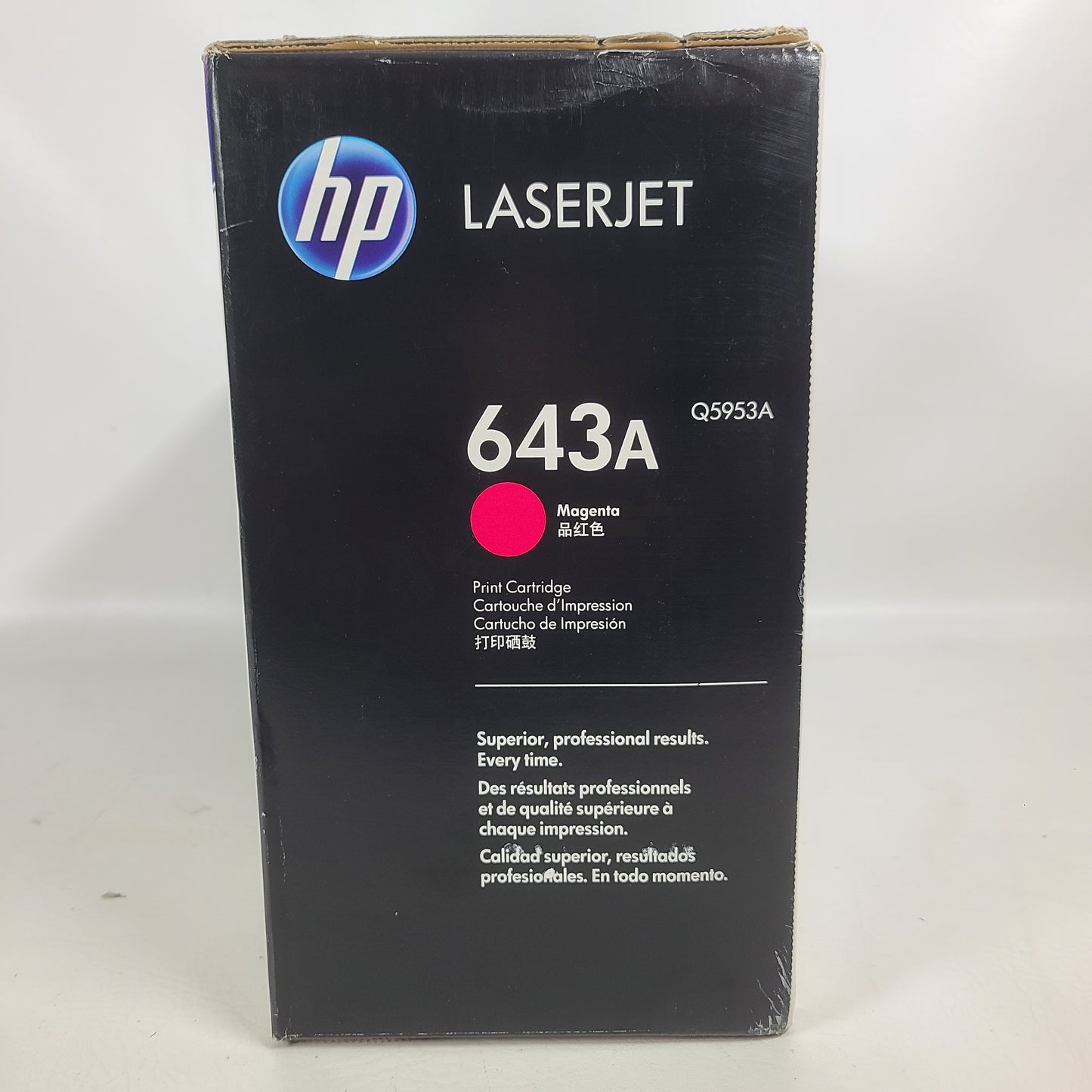 New HP Laserjet 643A Toner Cartridge Magenta Q5953A