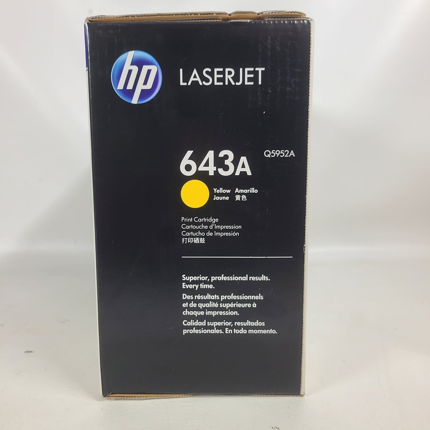 New HP Laserjet 643A Toner Cartridge Yellow Q5952A
