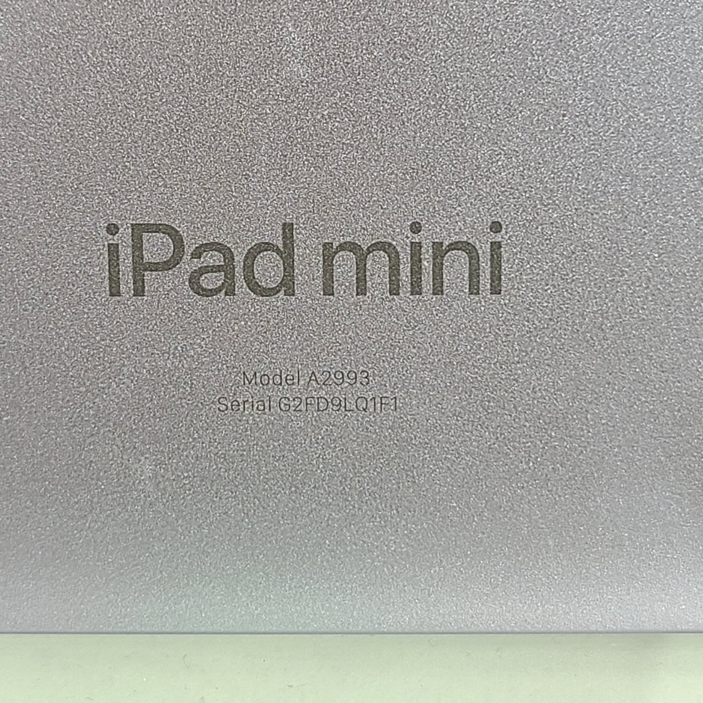 WiFi Only Apple iPad mini (A17 Pro) 128GB Purple MXN93LL/A
