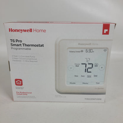 New Honeywell T6 Pro  Thermostat Programmable TH6210U2001/U