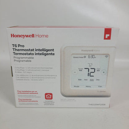 New Honeywell T6 Pro  Thermostat Programmable TH6210U2001/U