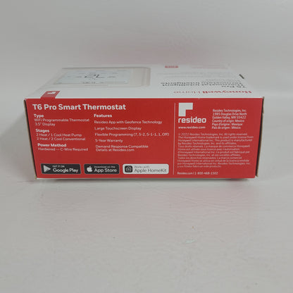 New Honeywell T6 Pro  Thermostat Programmable TH6210U2001/U
